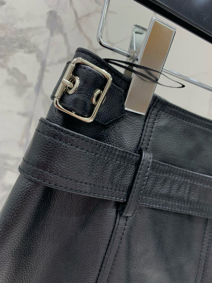 Leather Skirt