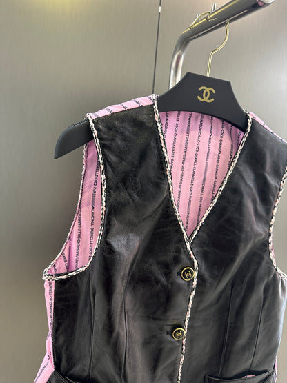 Leather Vest