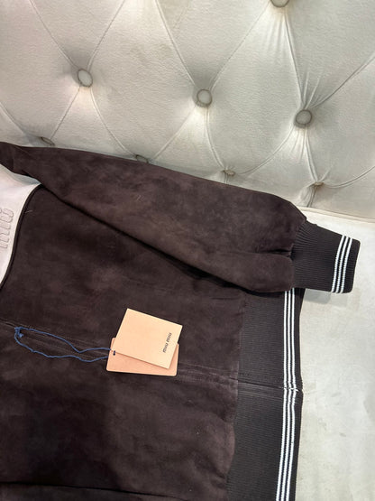 Leather Baseball Jacket