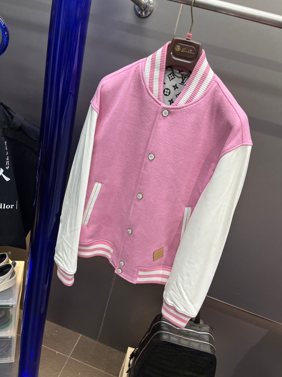 Leather Baseball Jacket
