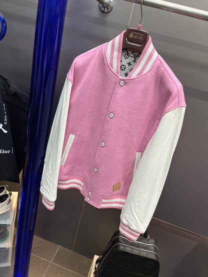 Leather Baseball Jacket
