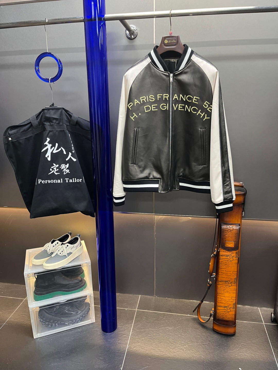 Leather Baseball Jacket