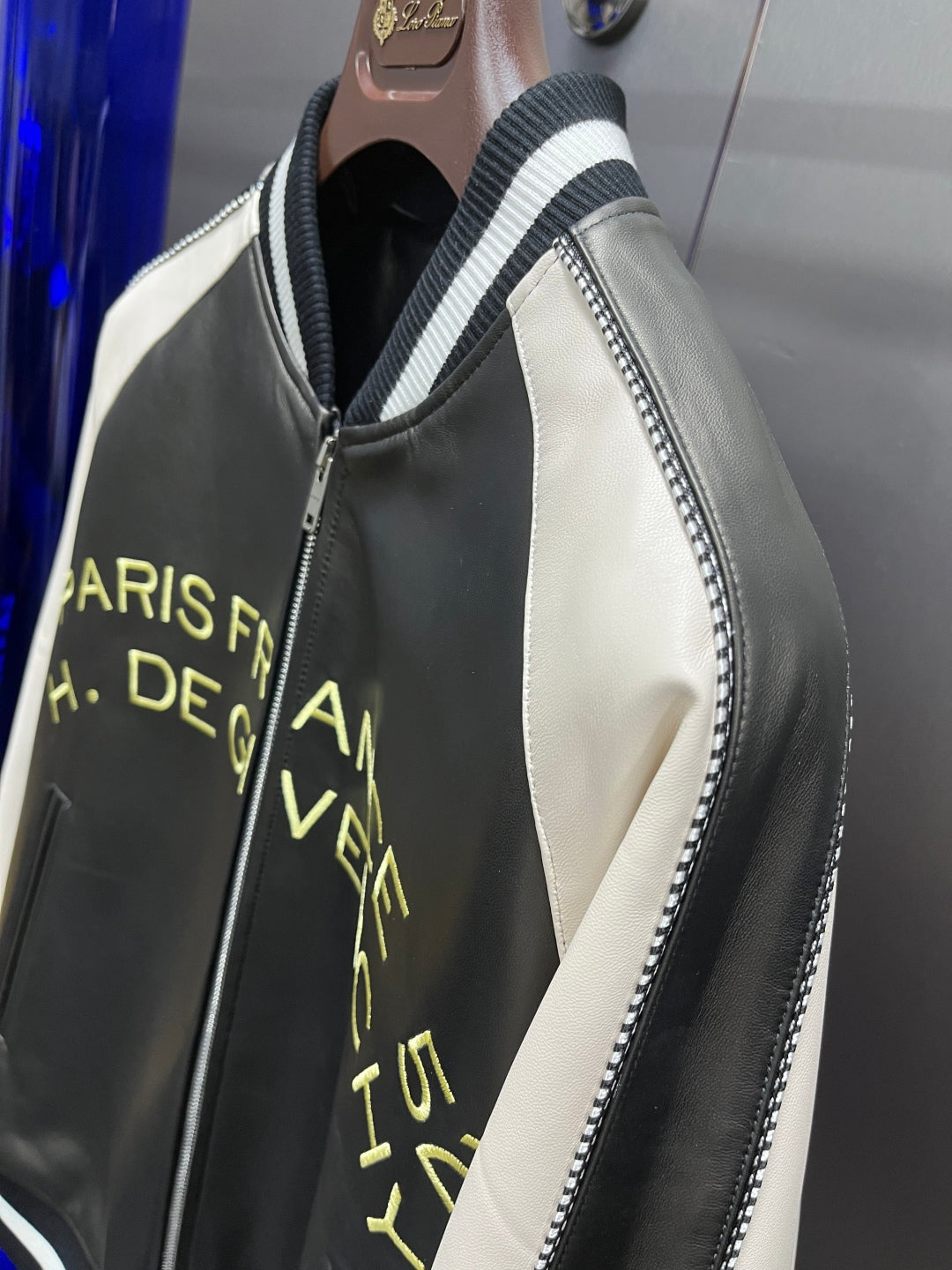 Leather Baseball Jacket