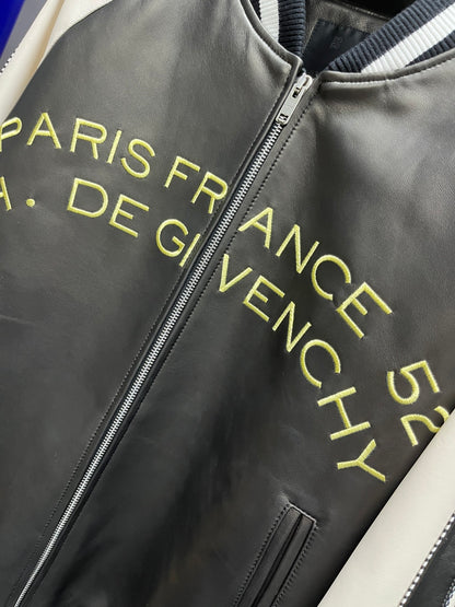 Leather Baseball Jacket