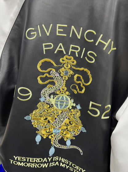 Leather Baseball Jacket