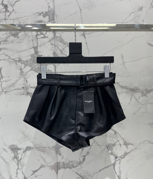 Leather Shorts