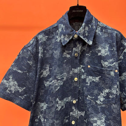 Denim Short sleeve shirt