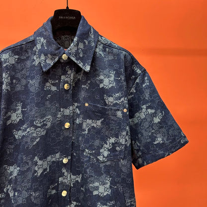 Denim Short sleeve shirt