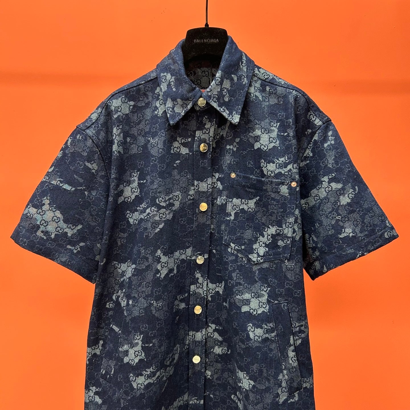 Denim Short sleeve shirt