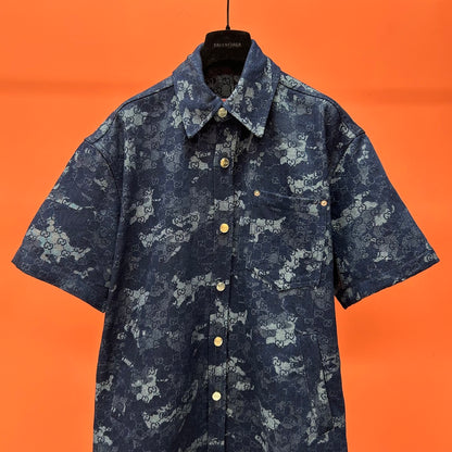 Denim Short sleeve shirt