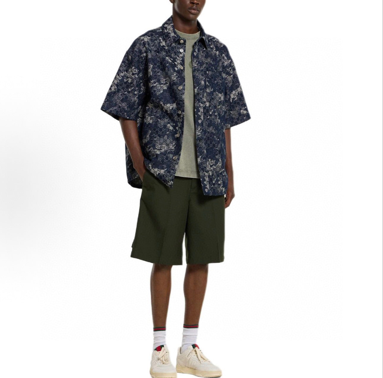 Denim Short sleeve shirt