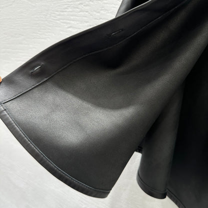 Leather Short Sleeve Shirt