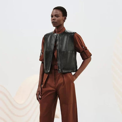 Leather Vest