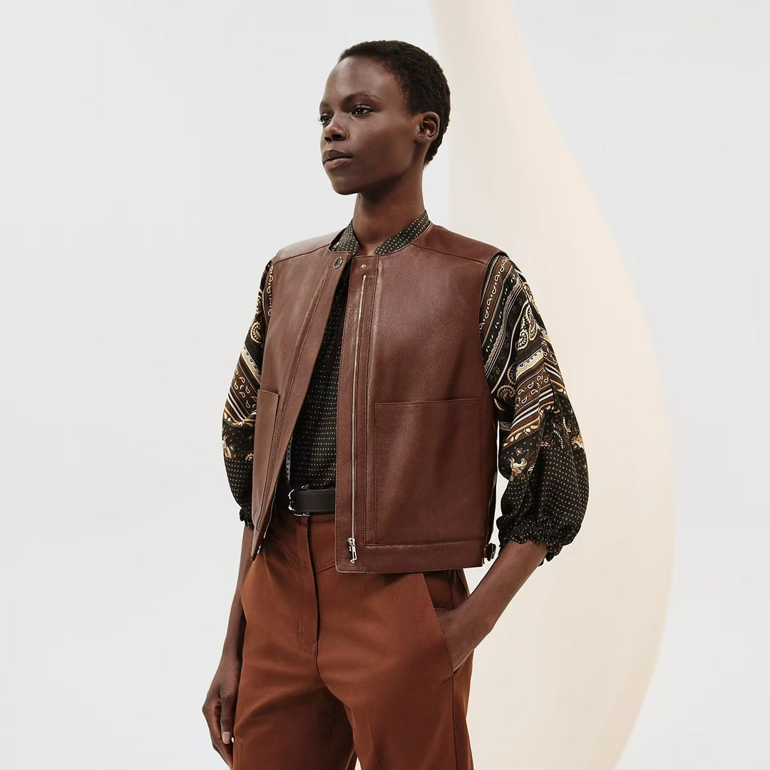 Leather Vest