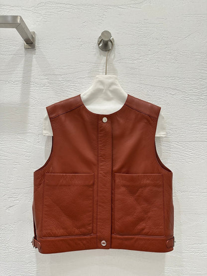 Leather Vest