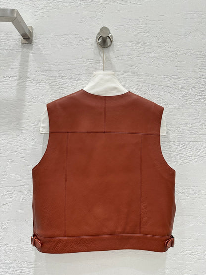 Leather Vest