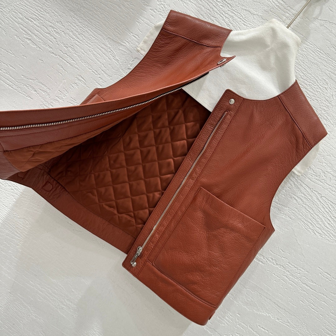 Leather Vest