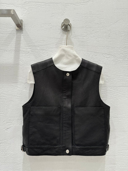 Leather Vest