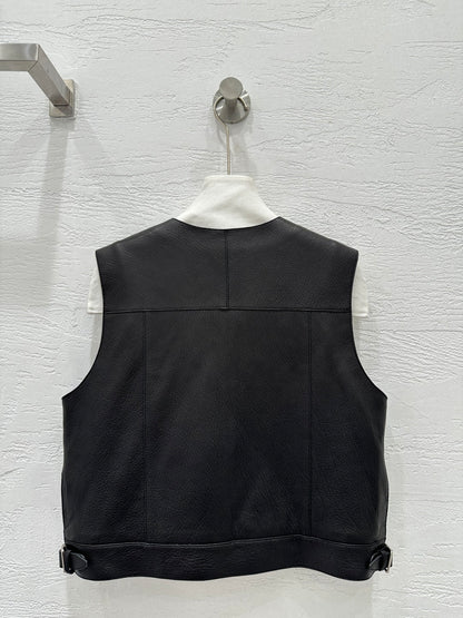 Leather Vest