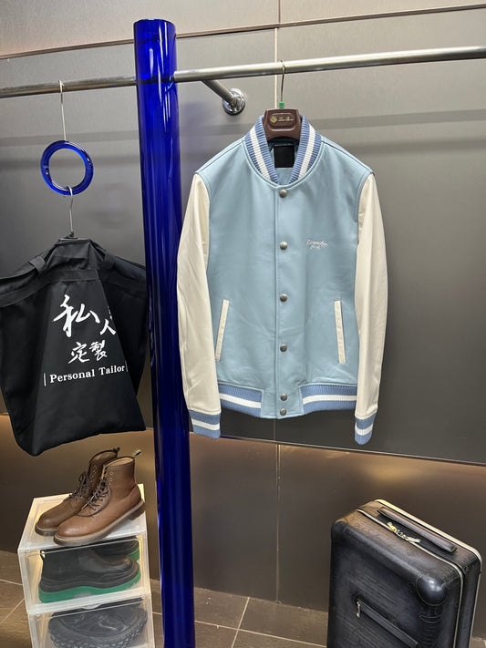 Leather Baseball Jacket