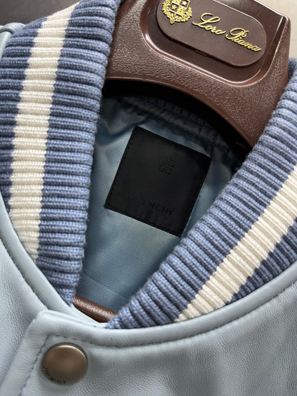 Leather Baseball Jacket