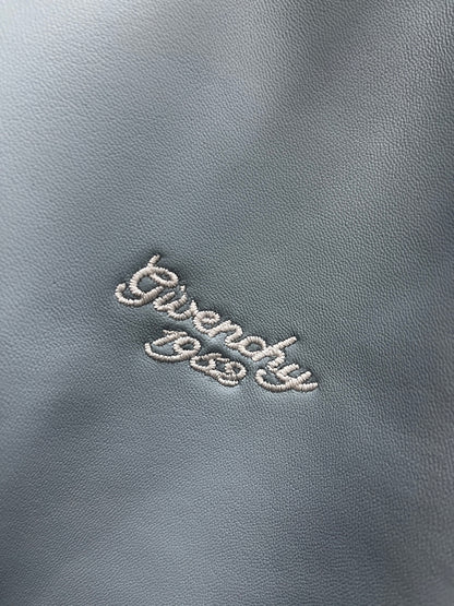 Leather Baseball Jacket