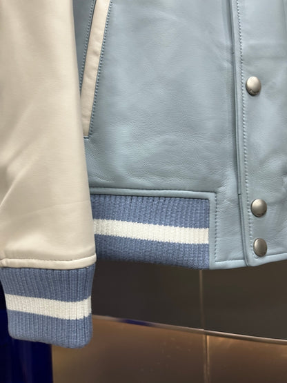 Leather Baseball Jacket