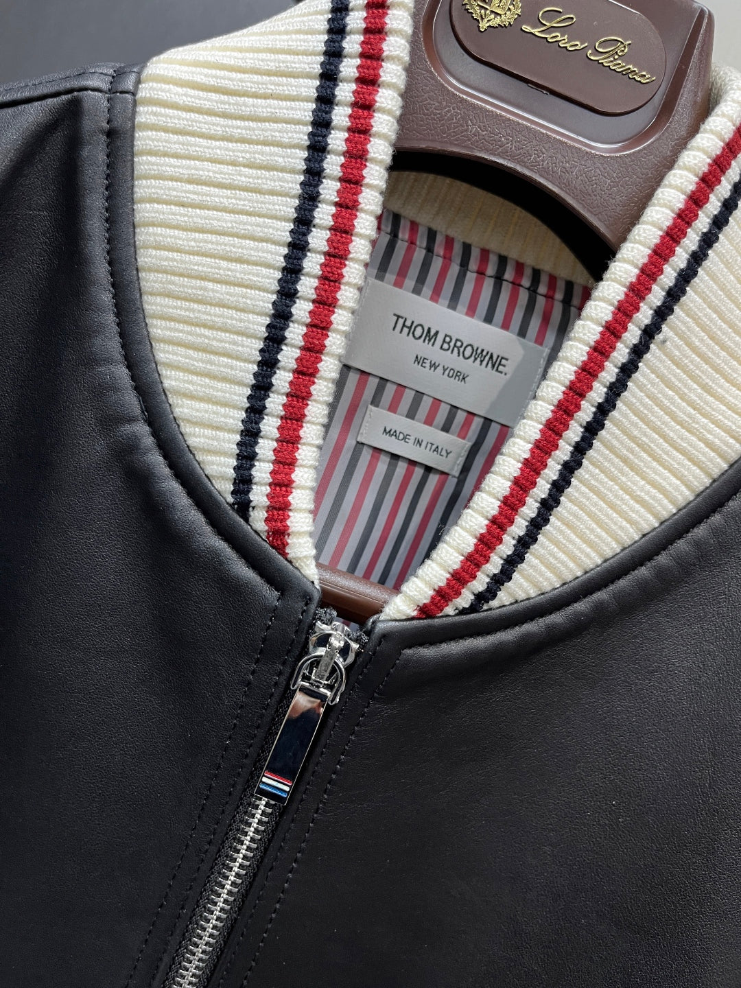 Leather Baseball Jacket