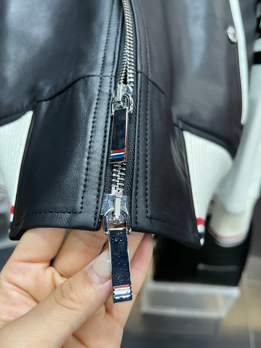 Leather Baseball Jacket