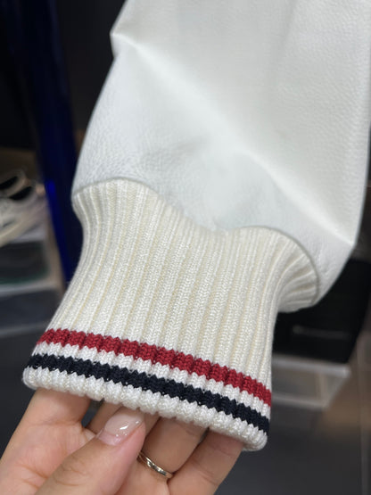 Leather Baseball Jacket