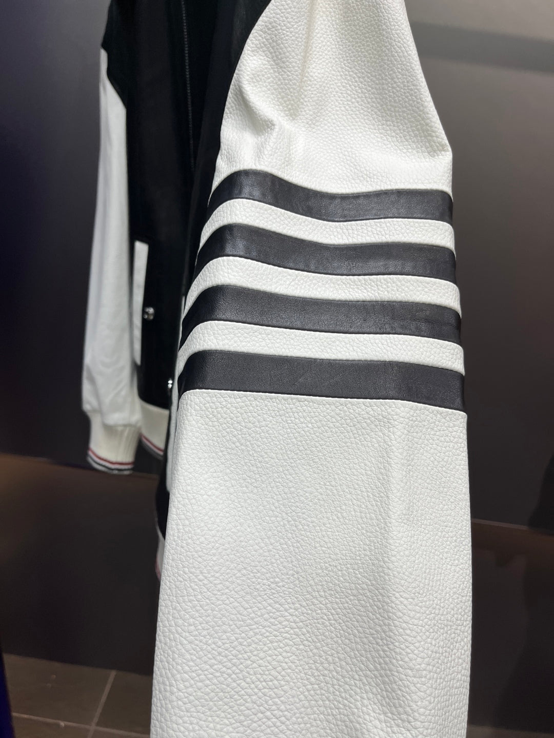 Leather Baseball Jacket