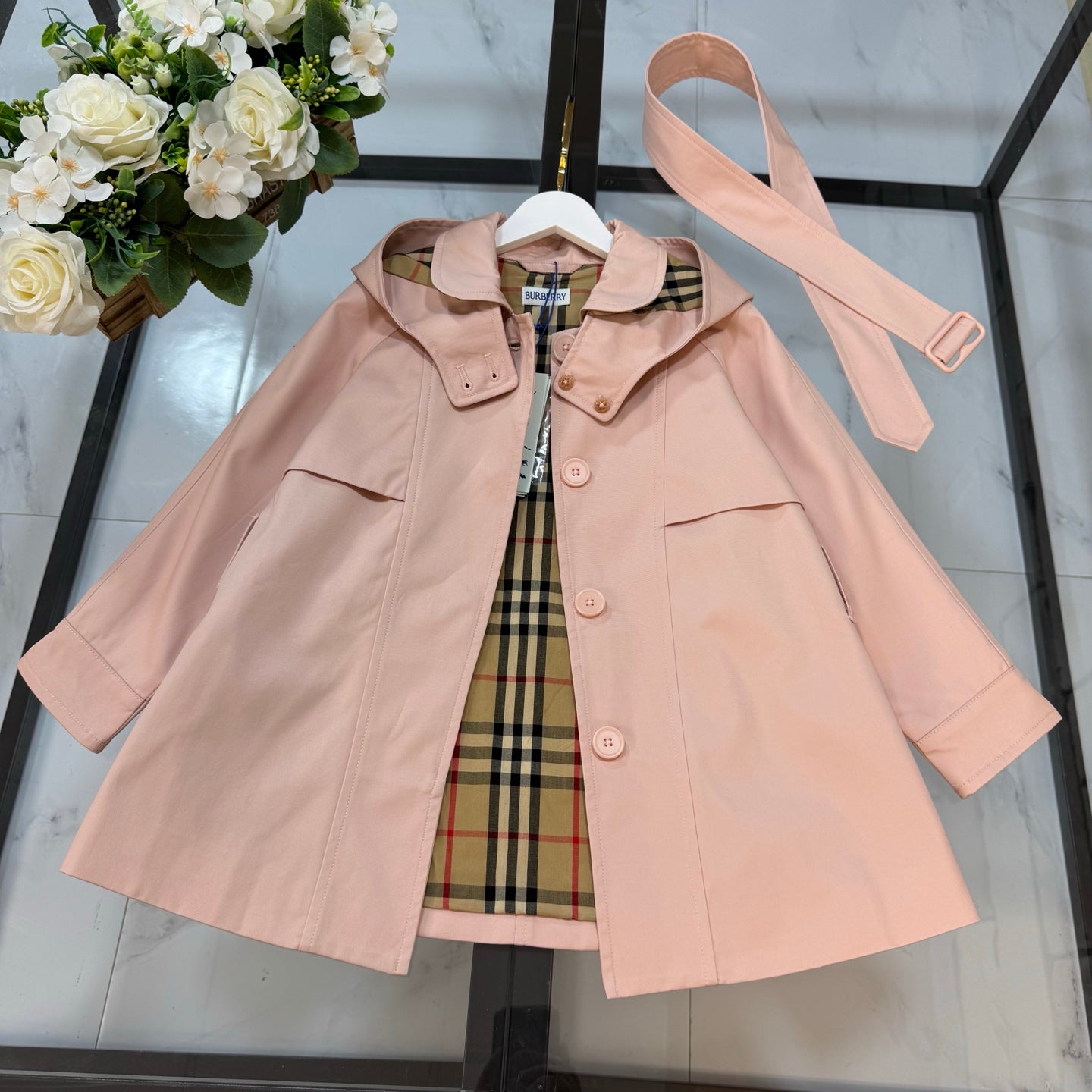 Children’s Long Trench Coat