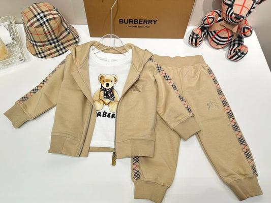 Children’s zip Sweatshirt + Casual Pants