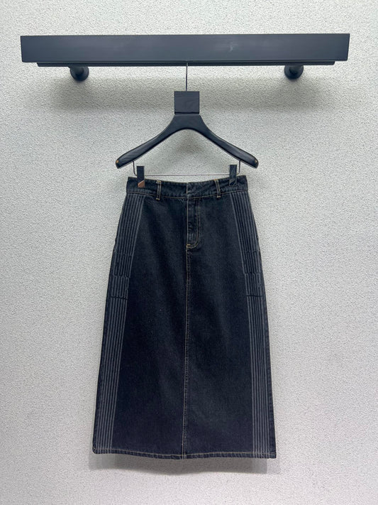Denim skirt