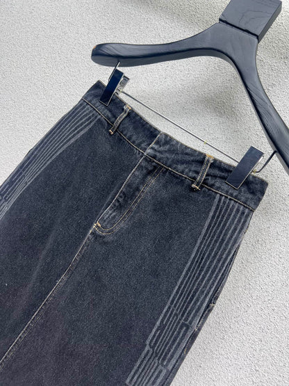 Denim skirt