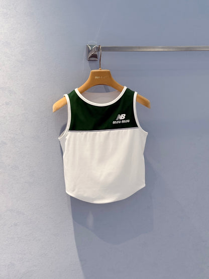 Collaboration Tank Top+Skirt