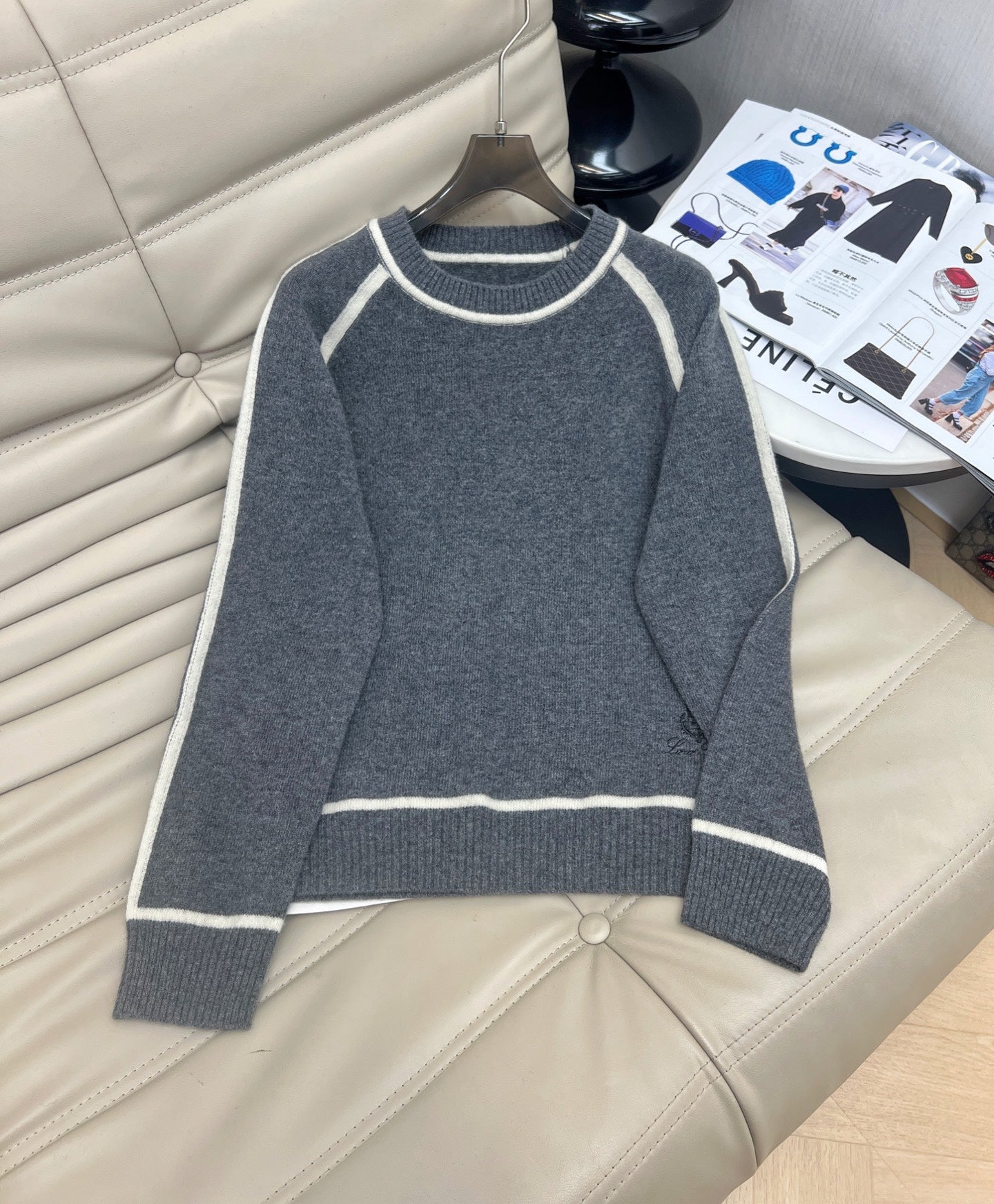 Knitwear+Casual Pants