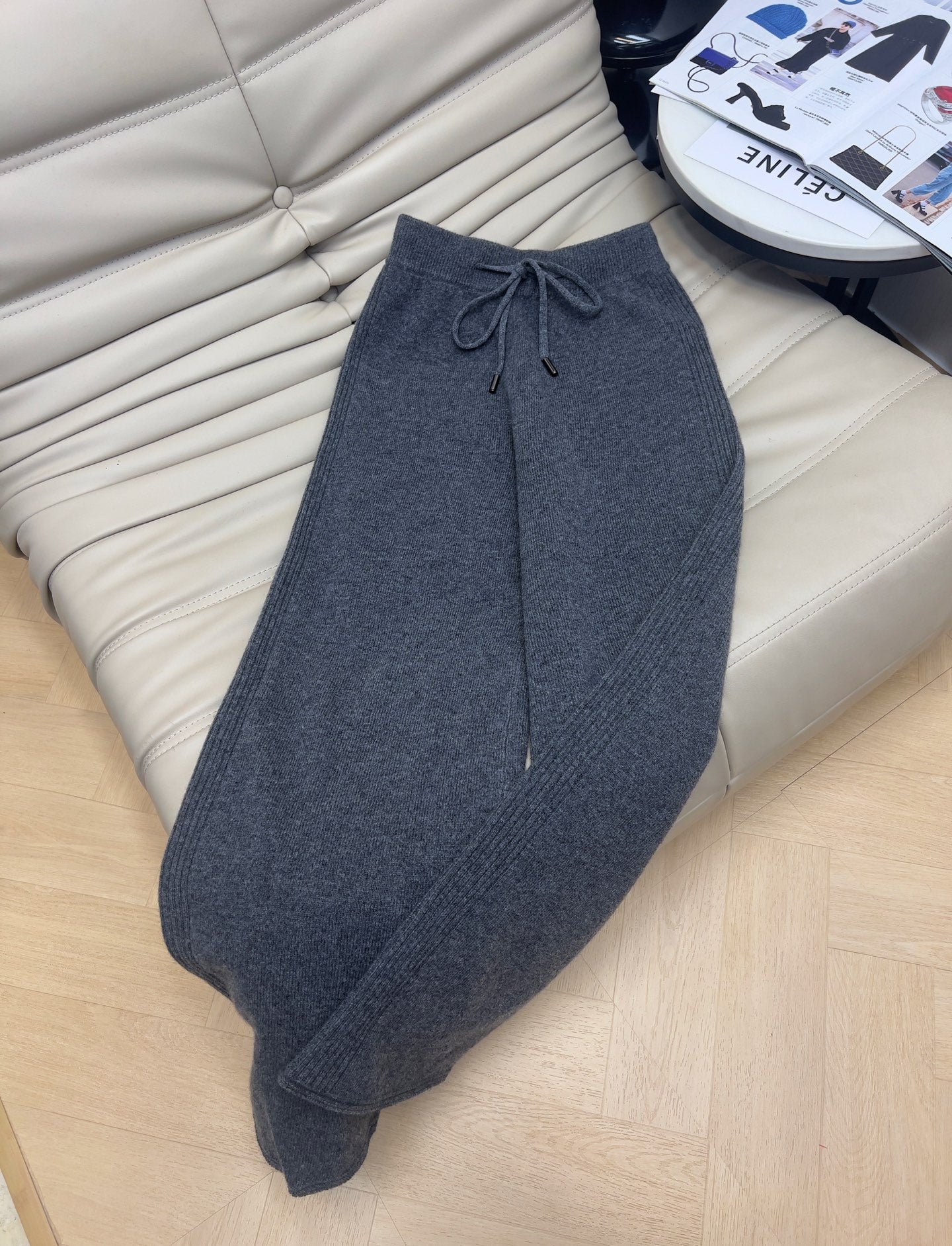 Knitwear+Casual Pants