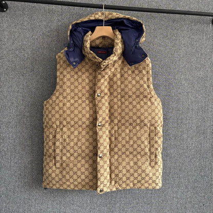 Detachable-sleeve Down jacket