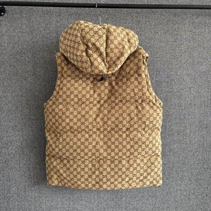 Detachable-sleeve Down jacket