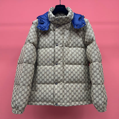Detachable-sleeve Down jacket