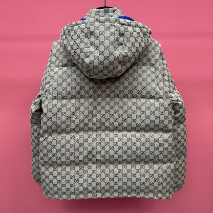 Detachable-sleeve Down jacket