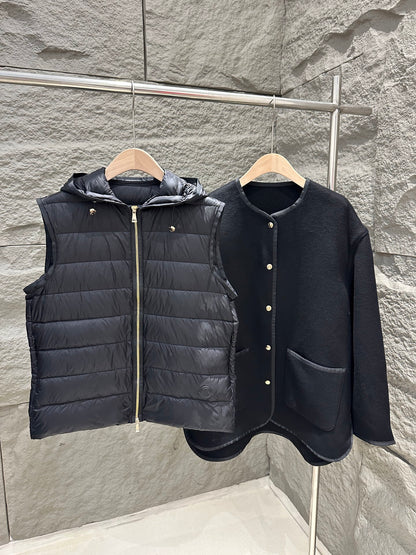 Jacket+Down vest