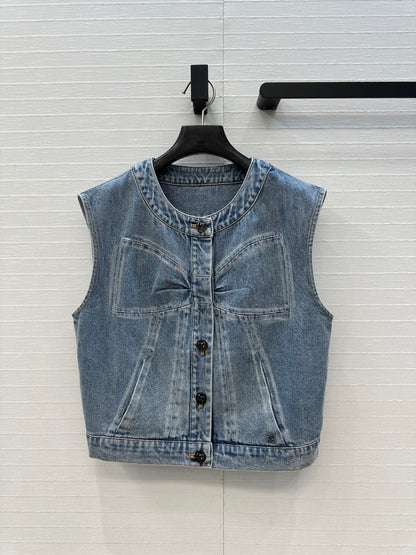 Denim vest