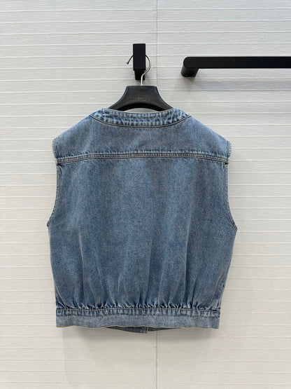 Denim vest