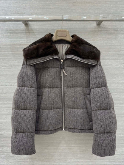 Cashmere Down Jacket