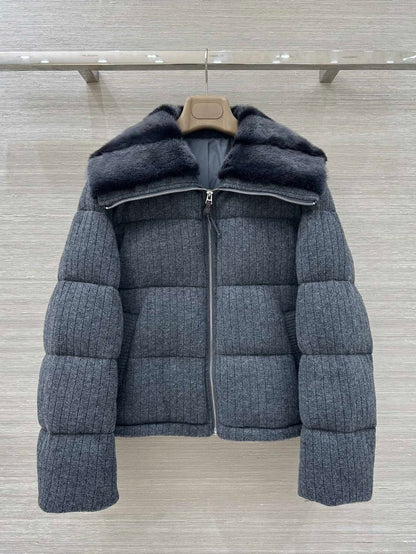 Cashmere Down Jacket