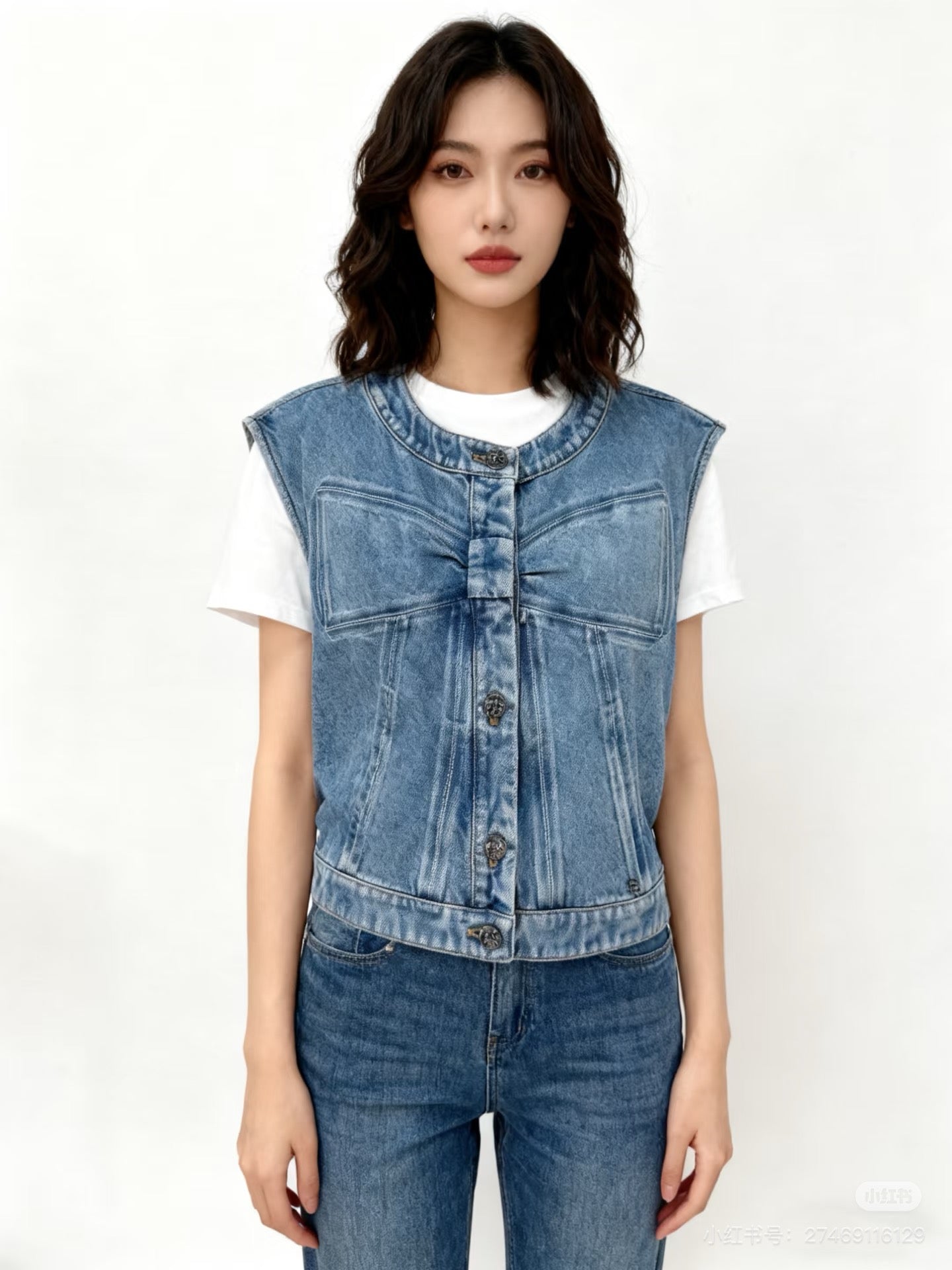 Denim vest