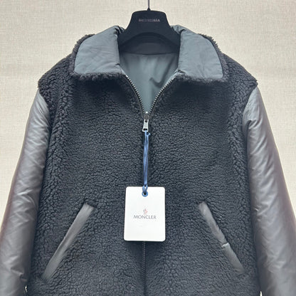 Detachable-sleeve Down jacket