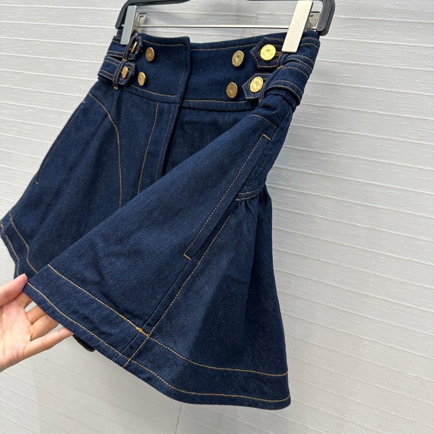 Denim skirt
